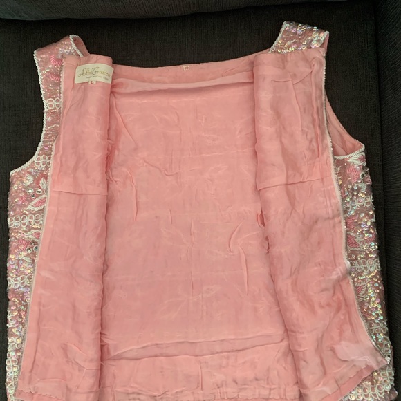 Beautiful pink sparkly statement top - Picture 13 of 13